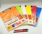 BR-9809 A4 Plastic Clipboard with Metal Clip  BR9809