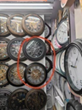 CLOCK GOLDEN