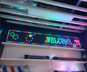  LED display 391*55