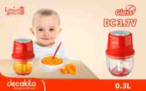Cordless mini chopper KMMG008R