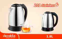 Electric kettle-stainless steel KEKT031M