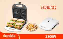 Sandwich maker-L22×W26cm-1200 KEEC071W