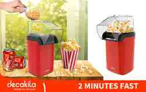 Hot air popcorn popper-0.27L-1000W KETT009R
