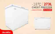 Chest freezer-273L-R600a KEFG006W