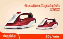 Steam iron-320ml-2400w KEEN022R