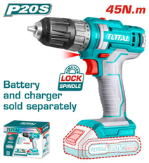 Lithium-Ion cordless drill-Battery and charger sold separately-45NM TDLI200515