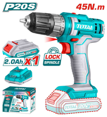 Lithium-Ion cordless drill-45NM-1500rpm TDLI200518