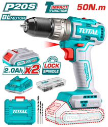 Lithium-Ion brushless impact drill-50NM-27000 bpm TIDLI20508
