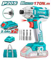 Lithium-Ion impact driver-170NM-3300bpm TIRLI2002