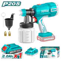 Lithium-ion spray gun TSGLI20406