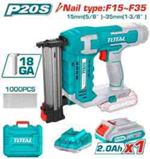 Lithium-Ion cordless brad nailer kit TCBNLI3508