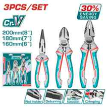 3 Pcs high leverage pliers set THT2K0301S