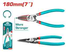 Circlip pliers-Straight head circlip Plier-7"/180mm-2 THTJ21803
