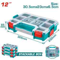 Plastic Organizer-305mm（12"）*230mm（9”）*65mm（2.5”TPBX1121