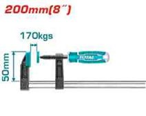 F clamp with plastic handle THT1320502