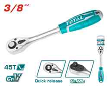 Ratchet wrench-205mm-3/8" 45 TTHT106386
