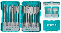 12 Pcs flat wood drill bits set TACSDL1201