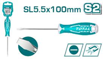 1Pcs Plastic Slotted Screwdriver THT265100
