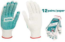 Knitted&PVC dots gloves TSP11102