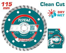 Turbo diamond disc -7.5mm-115(4-1/2")X22.2mm TAC2131153