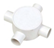 Four way through round junction box F20-65x35 Φ 20