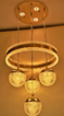 Hanging Light A1597-4+1GD 3 color