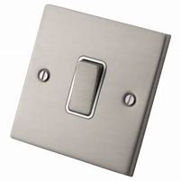 SWITCH AB-STAINLESS STEEL 1 gang 2 way