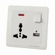 SOCKET FY-Aluminium  sigle socket usb