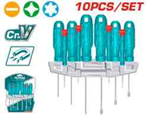 10 Pcs screwdriver and precision screwdriver set THTDC251001