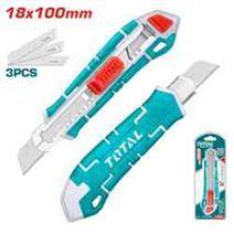 Snap-off blade knife-With 3 pcs blades(THT519112)THT522136