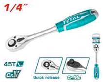 Ratchet wrench-158mm-1/4" 45 TTHT106146