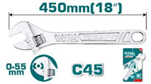 Adjustable wrench -450mm-18" THT1010183