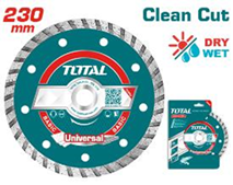 Turbo diamond disc-230(9")X22.2mm-7.5mm TAC2132303
