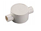 Two way round junction box F20-65x35Ф25