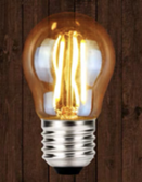 Bulb  2700K  G45/4W 茶色     E27