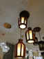 wooden pendant light  6928-3