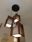 wooden pendant light  6507-3
