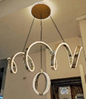 Hanging Light 806-3+1GD 3 color