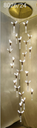 Hanging Light 8026/24, ￠600*H2700,GD