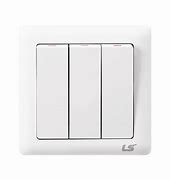 SWITCH L-white 3 gang 1 way